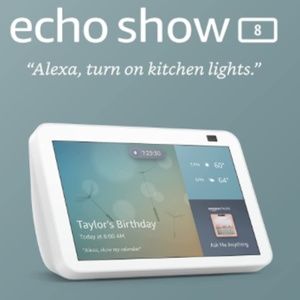 Echo Show 8 (2nd Gen, 2021 release)|HD smart display with Alexa and 13 MP camera